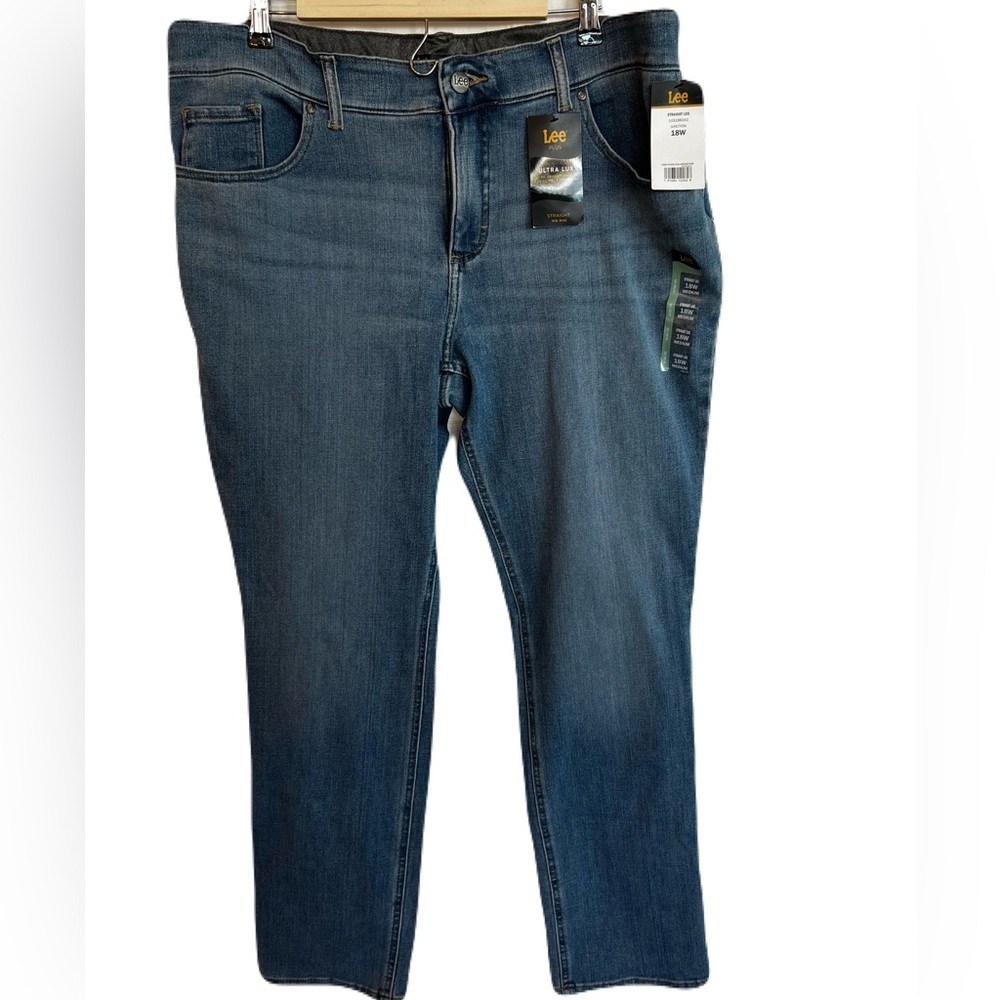 Riders by Lee Womenβs 2X Cropped Jeans β Dark Wash ππ - Picture 2 of 11
